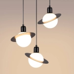 Lampa wisząca HYPERION 3P czarny SL.1359 SOLLUX LIGHTING