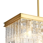 Lampa wisząca ICELAND mosiądz 100 cm ST-6308-10C Step into design