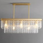Lampa wisząca ICELAND mosiądz 100 cm ST-6308-10C Step into design