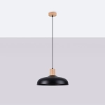 Lampa wisząca INDY czarna SL.1324 SOLLUX LIGHTING