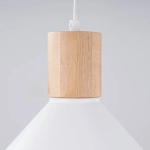 Lampa wisząca JAGA biała SL.1319 SOLLUX LIGHTING