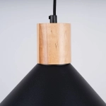 Lampa wisząca JAGA czarna SL.1320 SOLLUX LIGHTING
