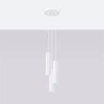 Lampa wisząca KARBON 3P biały SL.1538 SOLLUX LIGHTING