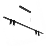 Lampa wisząca LED KONA GS-LL40B5277 30W CCT czarny 1637DL DOMENO LIGHTING - zdjęcie produktu