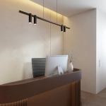 Lampa wisząca LED KONA GS-LL40B5277 30W CCT czarny 1637DL DOMENO LIGHTING - zdjęcie dodatkowe 3