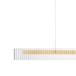 Lampa wisząca LONGIN-120 LED złoty 120 cm ST-10538P-L120 Step into design