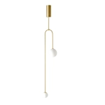 Lampa wisząca LOOP złota 123 cm ST-8928S brass Step into design