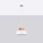 Lampa wisząca MARION biała SL.1350 SOLLUX LIGHTING