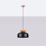 Lampa wisząca MARION czarna SL.1351 SOLLUX LIGHTING