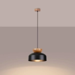 Lampa wisząca MARION czarna SL.1351 SOLLUX LIGHTING
