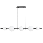 Lampa wisząca MILA czarna 140 cm ST-CP241222-5L Step into Design