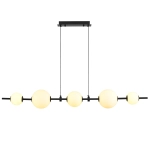 Lampa wisząca MILA czarna 140 cm ST-CP241222-5L Step into Design