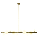 Lampa wisząca MILKY DROP złota 120 cm MP0097-10 Step into design