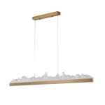 Lampa wisząca MONTANA LONG LED złota 125 cm ST-6490P/L Step into design