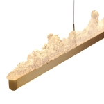 Lampa wisząca MONTANA LONG LED złota 125 cm ST-6490P/L Step into design