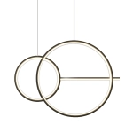 Lampa wisząca NEW AGE LED czarna 120 cm MP0082-L120 Step into design
