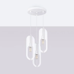 Lampa wisząca NICUS 3P biała SL.1361 SOLLUX LIGHTING