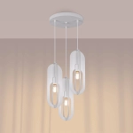 Lampa wisząca NICUS 3P biała SL.1361 SOLLUX LIGHTING