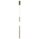 Lampa wisząca O-LINE 63 - LED, 63 cm, złoty połysk ST-1689S mirror gold Step into Design