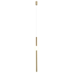 Lampa wisząca O-LINE LED 63 cm mosiądz ST-1689S Step into design