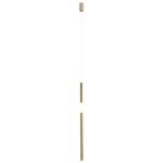 Lampa wisząca O-LINE LED 93 cm mosiądz ST-1689L Step into design