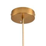 Lampa wisząca ORBITA biało złota 20 cm DP0067-200 Step into design