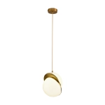 Lampa wisząca ORBITA biało złota 25 cm DP0067-250 Step into design