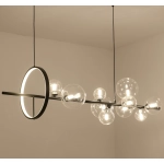 Lampa wisząca ORION LONG-120 czarna 120 cm MP0084-L1200 Step into design