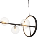 Lampa wisząca ORION LONG-90 czarna 90 cm MP0084-L900 Step into design