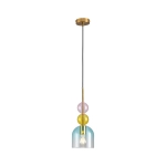 Lampa wisząca PASTELLO BLUE kolorowa 15 cm ST-DN345A Step into Design