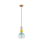 Lampa wisząca PASTELLO BLUE kolorowa 15 cm ST-DN345A Step into Design