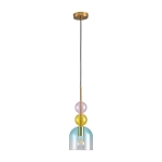 Lampa wisząca PASTELLO BLUE kolorowa 15 cm ST-DN345A Step into Design