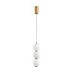 Lampa wisząca PERLA LED złota 12 cm ST-CP231222-3L gold Step into Design