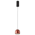 Lampa wisząca PETITE LED czerwona 10 cm XC5010-R Step into design