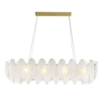 Lampa wisząca PIUMA LONG biała 100 cm ST-6289-10C Step into design