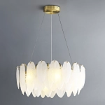 Lampa wisząca PIUMA biała 60 cm ST-6289-6 Step into design