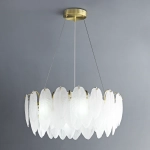 Lampa wisząca PIUMA biała 60 cm ST-6289-6 Step into design