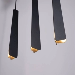 Lampa wisząca PRYSM 3L czarna SL.1402 SOLLUX LIGHTING