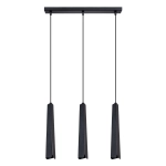 Lampa wisząca PRYSM 3L czarna SL.1402 SOLLUX LIGHTING