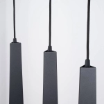 Lampa wisząca PRYSM 3L czarna SL.1402 SOLLUX LIGHTING