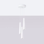Lampa wisząca PRYSM 3P biała SL.1398 SOLLUX LIGHTING