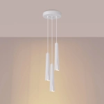 Lampa wisząca PRYSM 3P biała SL.1398 SOLLUX LIGHTING