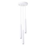 Lampa wisząca PRYSM 3P biała SL.1398 SOLLUX LIGHTING