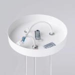 Lampa wisząca PRYSM 3P biała SL.1398 SOLLUX LIGHTING