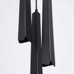 Lampa wisząca PRYSM 3P czarna SL.1401 SOLLUX LIGHTING