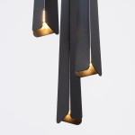Lampa wisząca PRYSM 3P czarna SL.1401 SOLLUX LIGHTING