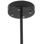 Lampa wisząca QUADRO-12 LED czarna RH115-12P Step into design