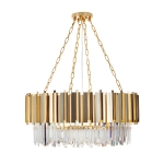 Lampa wisząca REA złota 80 cm DN923-80 Step into design