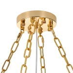 Lampa wisząca REA złota 80 cm DN923-80 Step into design