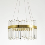Lampa wisząca ROYAL LED kryształowa złota 50 cm ST-1088-50 Step into designLampa wisząca ROYAL LED kryształowa złota 50 cm ST-1088-50 Step into design